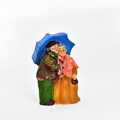 Poly Resin Dada Dadi Decor for Anniversary gifting and decorating purposes