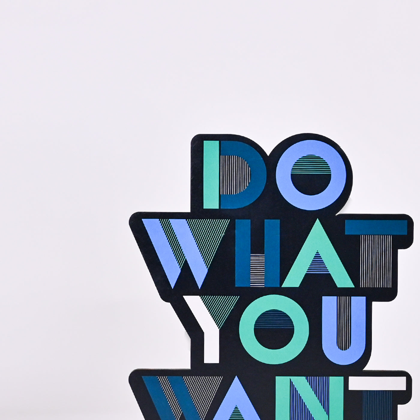 Do What You Want Table Decoration | Wooden | Gifting Decor