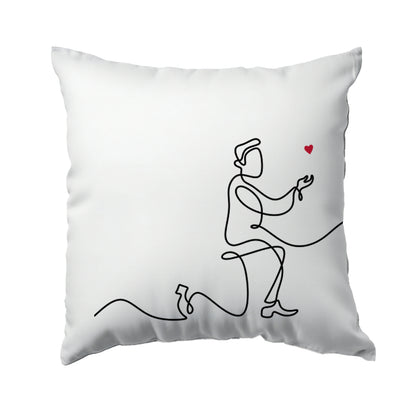 Set of 2 Printed Cushion Special Unique Birthday, Wedding, Anniversary Gifts
