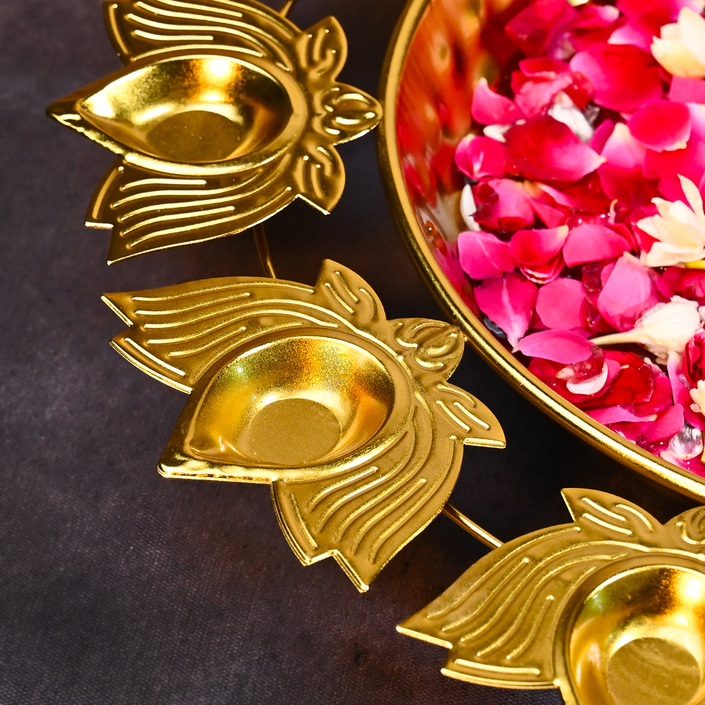 Kamal  Urli for Home ,Office ,Festive Decor -Set of 3