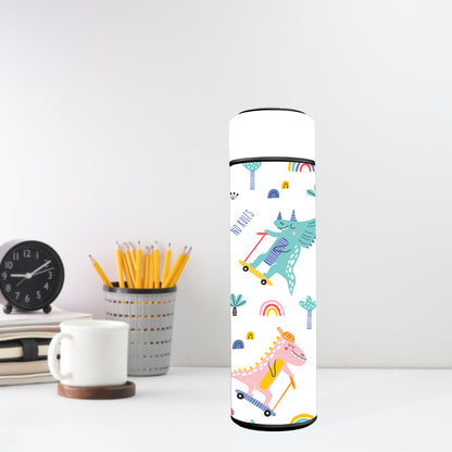 Water Bottle with LED Temperature Display for Men & Women & Kids