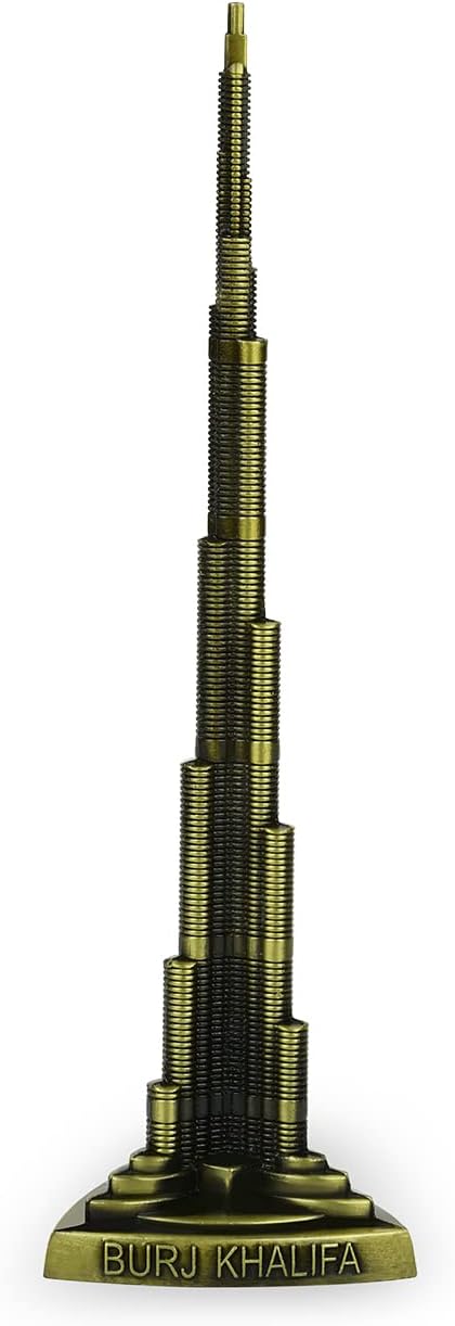 Burj Khalifa Tower Model Miniature Dubai Tower Statue