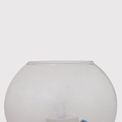 Clear Votive Candle Holders, Round Glass Tealight Candle Holders