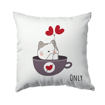 Set of 2 Printed Cushion Special Unique Birthday, Wedding, Anniversary Gifts