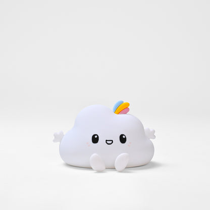 Silicone Cute Cloud Night Lamp for children | Bedroom | Christmas Gift | Tap Lamp | Multiple Colors
