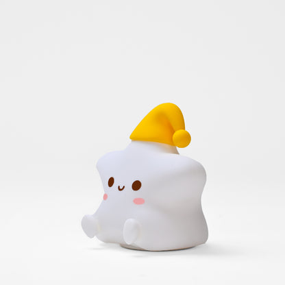 Silicone Cute Little Star Night Lamp for children | Bedroom | Christmas Gift | Tap Lamp | Multiple Colors