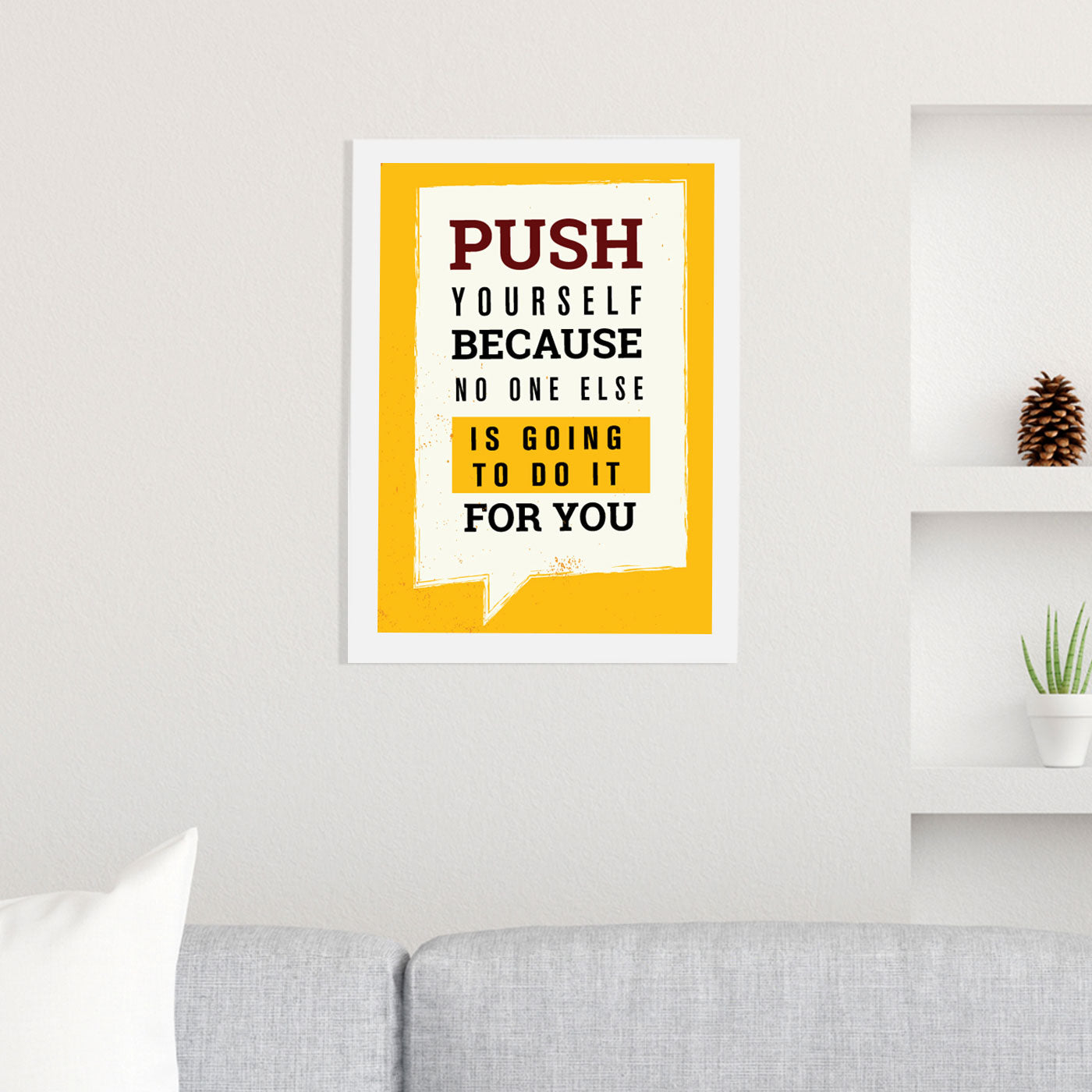 Motivational Wall Frame For Home Decor, Living Room, Study Room, Office Decor