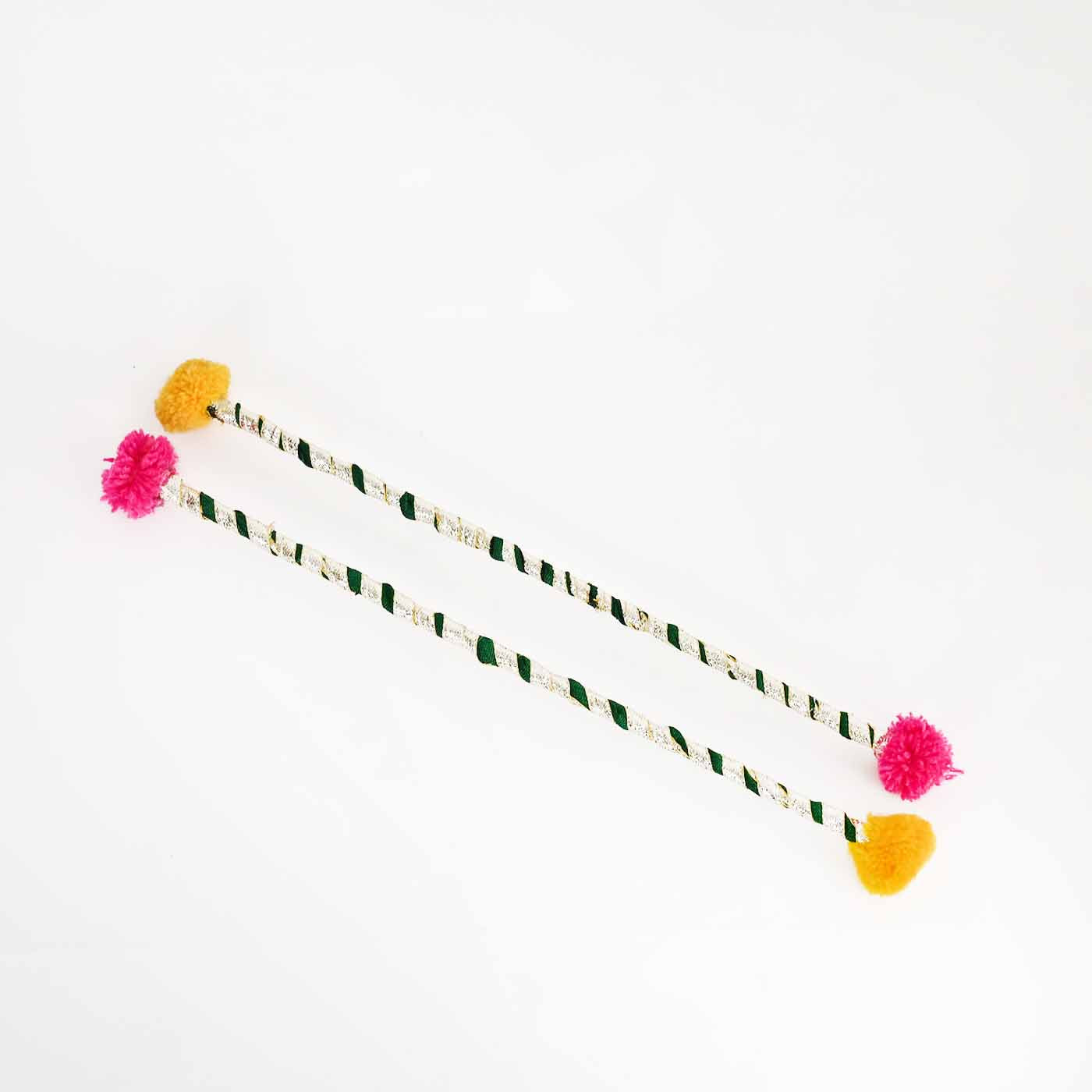 Mehndi Frill Platter_Dark Green