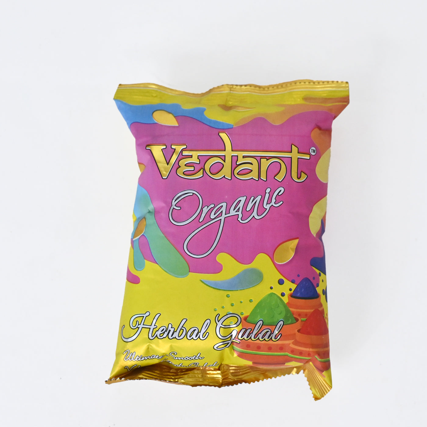 Holi Gift Hamper Organic Herbal Gulal, Tesu Flower in Bottle, Thandai, Mukhwas Holi Gift Box