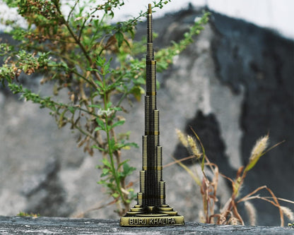 Burj Khalifa Tower Model Miniature Dubai Tower Statue