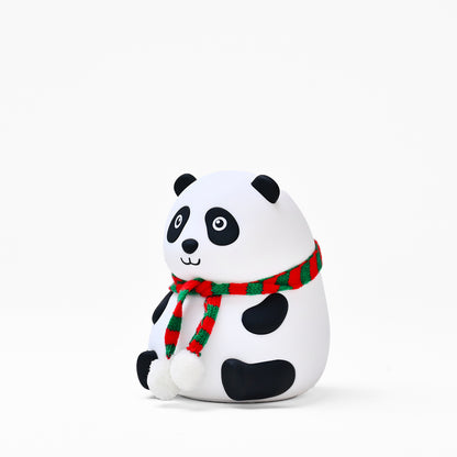 Silicone Panda Night Lamp for children | Bedroom | Christmas Gift | Tap Lamp | Multiple Colors