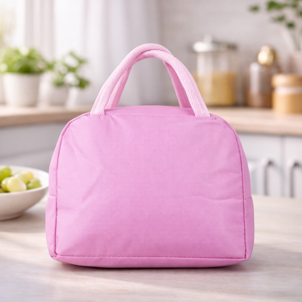 DecorTwist® Kids Insulated Lunch Bag | Cute Cartoon Lunch Bag for School | Reusable Thermal Tiffin Bag for Boys & Girls