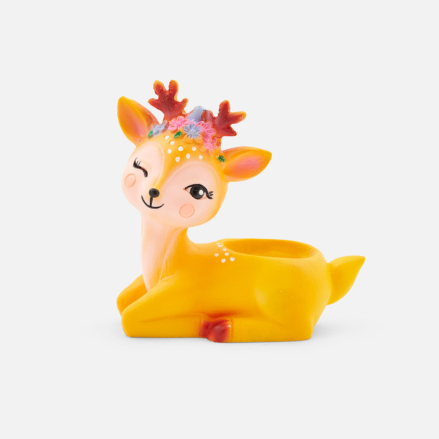 Giraffe And Cute Girl Succulent Planter For Home Garden Office Desktop