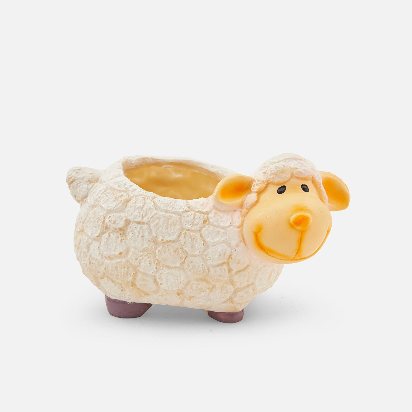Resin Sheep Planter Flower Pot Succulent Plant Pot Container For Home Garden Office Desktop