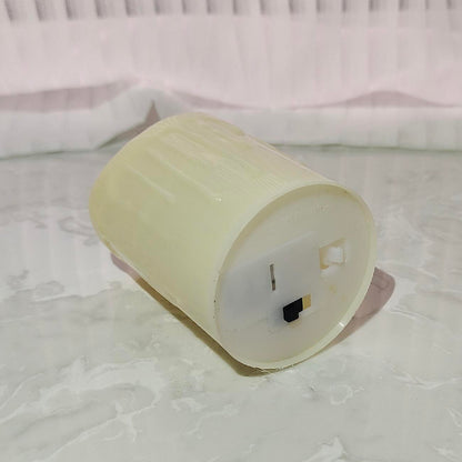 Battery Powered Plastic Dancing Flame Flameless LED Pillar Candles
