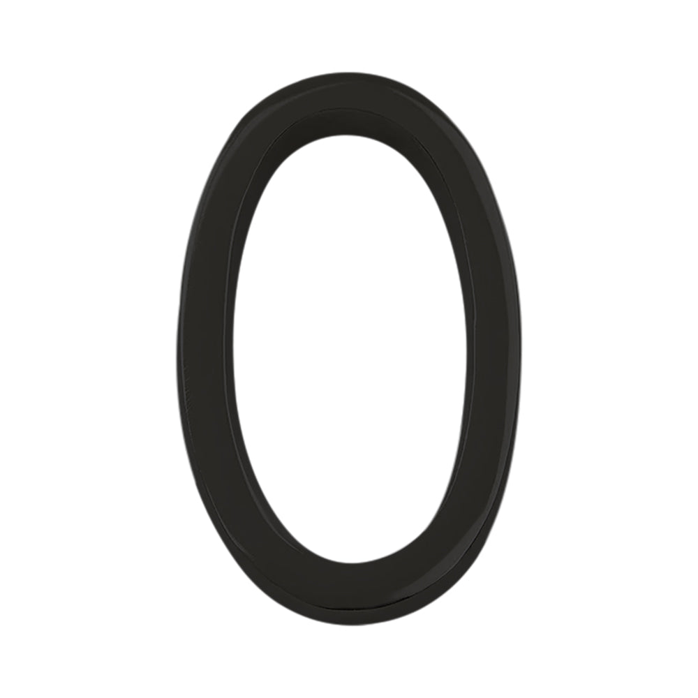 Modern Black House Numbers - AURELE 4"