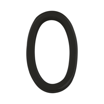 Modern Black House Numbers - AURELE 4"