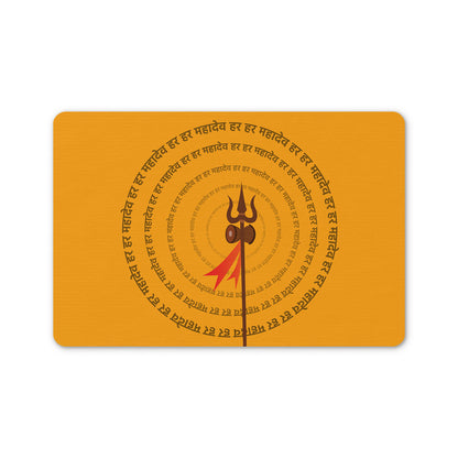 Mantra Printed Mouse Pad Non-Slip Spill-Resistant Mousepad with Special-Textured Surface for Laptop PC