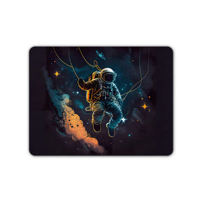Astronaut Printed Mouse Pad Non-Slip Rubber Base Desk Mousepad for Laptop and Computer