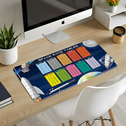 Table Printed Gaming Mouse Pad Large Extended Desk Mouse Pad Non-Slip Spill-Resistant Mousepad with Special-Textured Surface for Gamer Kids