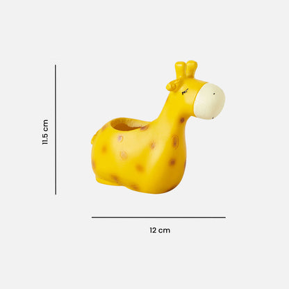 Cute Giraffe Succulent Cactus Flower Planter for Home Garden Office Desktop