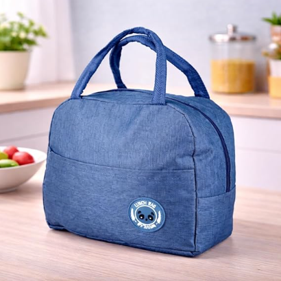 DecorTwist® Kids Insulated Lunch Bag | Cute Lunch Bag for School | Reusable Thermal Tiffin Bag for Boys & Girls