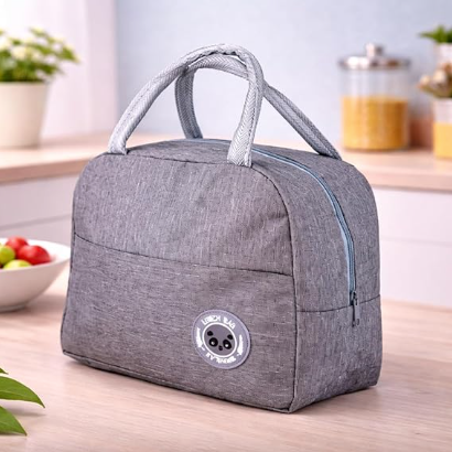 DecorTwist® Kids Insulated Lunch Bag | Cute Lunch Bag for School | Reusable Thermal Tiffin Bag for Boys & Girls