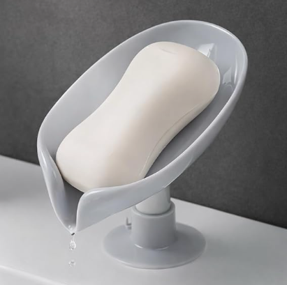 DecorTwist Soap Holder & Travel Soap Case | Bathroom & Travel Soap Storage Solution | Durable Plastic | Multipurpose Use (Soap Holder Pack of 2)