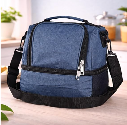 DecorTwist® Insulated Lunch Bag | Reusable Thermal Tiffin Bag for Boys & Girls