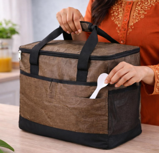 DecorTwist® Kids Insulated Lunch Bag | Reusable Thermal Tiffin Bag for Boys & Girls