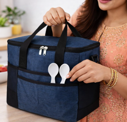 DecorTwist® Kids Insulated Lunch Bag | Reusable Thermal Tiffin Bag for Boys & Girls