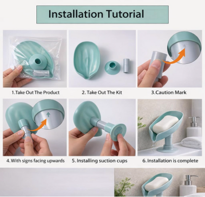 DecorTwist Soap Holder & Travel Soap Case | Bathroom & Travel Soap Storage Solution | Durable Plastic | Multipurpose Use (Soap Holder Pack of 2)