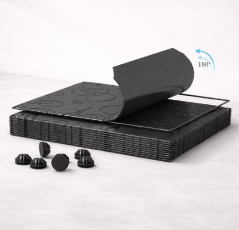 Modular Plastic Storage Cabinet with Doors | DIY Shoe Rack & Multipurpose Organizer for Home | Available in Plain & Patterned Panels (White – Plain, Double Door | 4 Shelves)