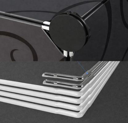 Modular Plastic Storage Cabinet with Doors | DIY Shoe Rack & Multipurpose Organizer for Home | Available in Plain & Patterned Panels (White – Plain, Double Door | 4 Shelves)