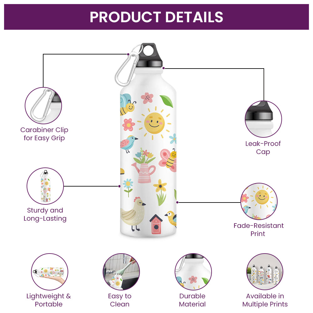 Stainless Steel Water Bottle for Men & Women & Kids