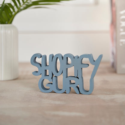 Table Top , Office Table Decorative -Shopify Guru - Slate