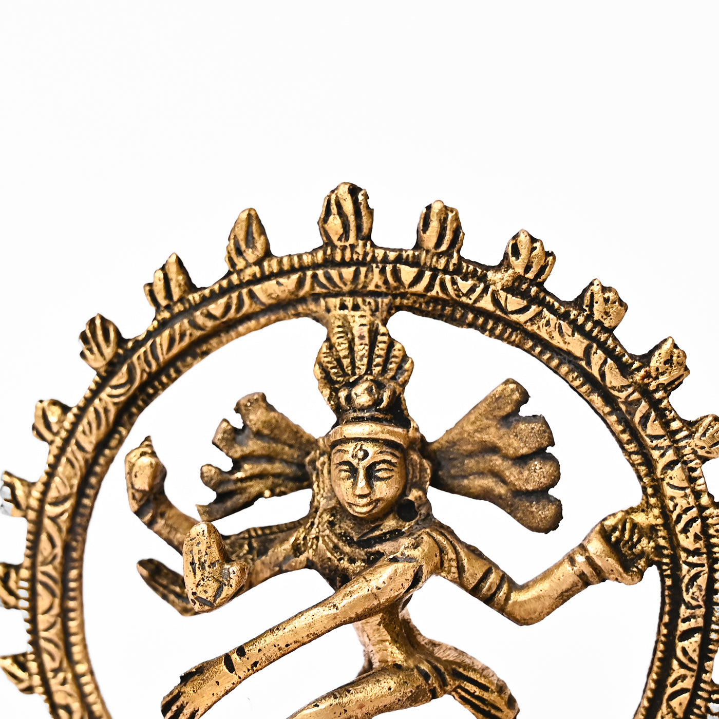 Premium Gold Plated Lord Shiva Dancing Natraj/Nataraja Statue Handcrafted Sculpture for Home and Puja Decor| nataraj Statue for Home|
