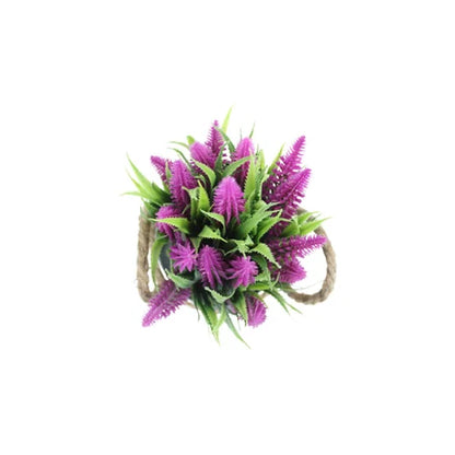 Metal Planter Pot With Flowers for Indoor, Living Room, Home Decorative