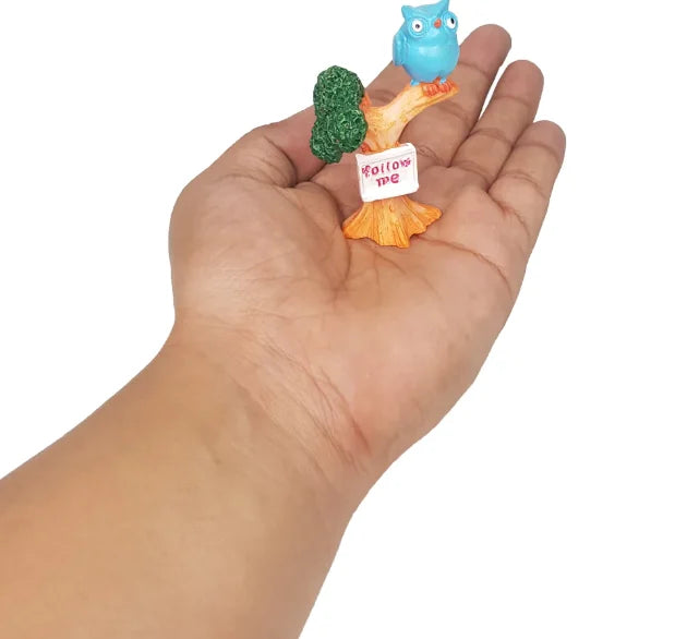 Owl Mini Crafts For Desktop Home Decoration