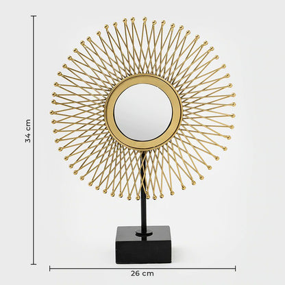 Spike Decor Metal Sculpture