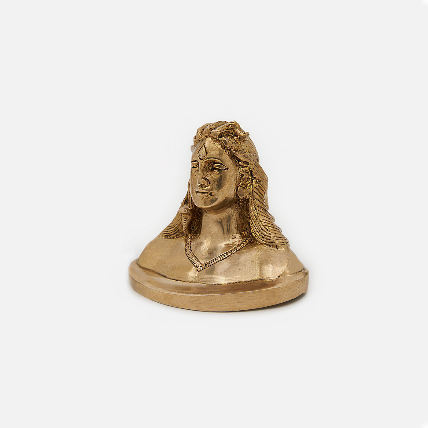 Brass Handmade Adiyogi Shiv Shankar Idol Murti Idol/Statue