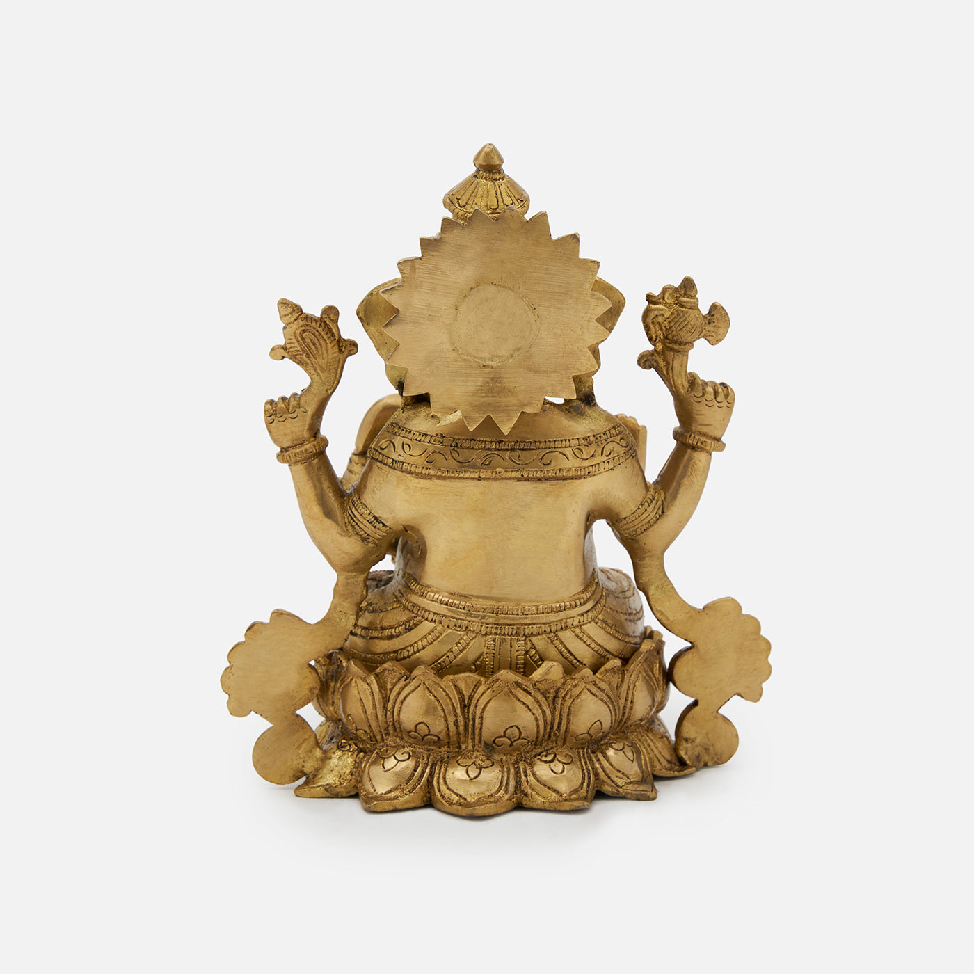 Brass Beautiful Lord Ganesha Statue/Idol For Home Temple & Office