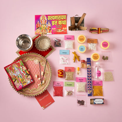 Sri Satyanarayan Puja Kit | Pack of 35