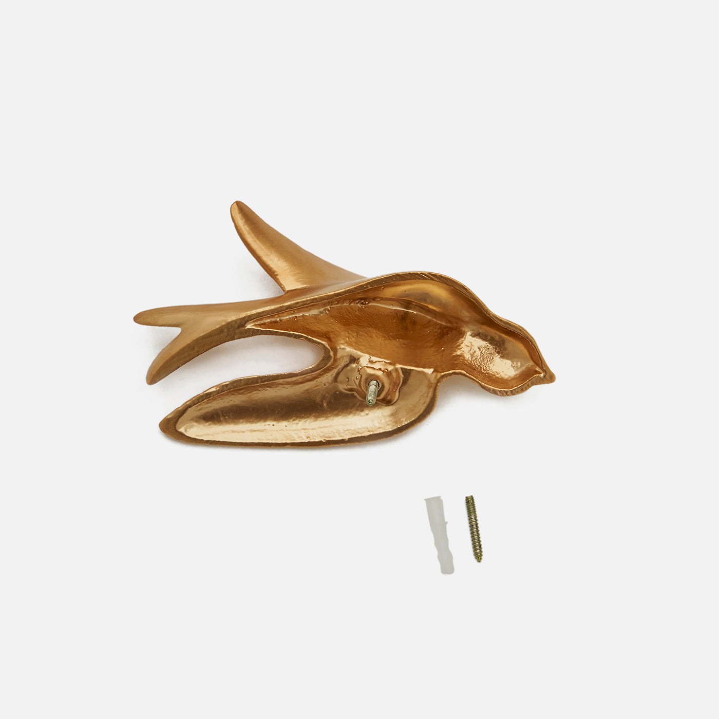 Modern Aluminium Bird Wall Hanging - Set of 3