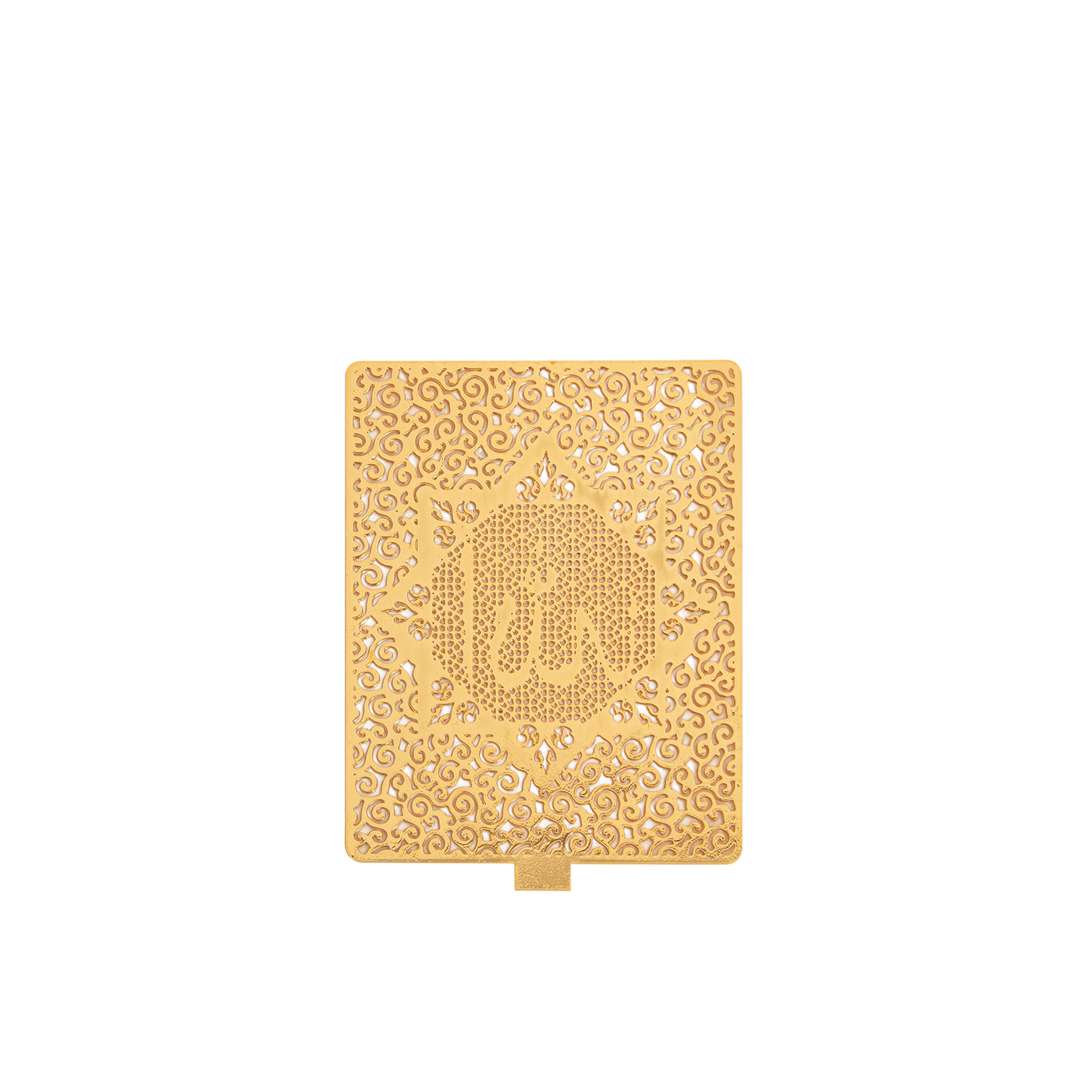 Allah Desk / Car Dashboard Stand in Brass