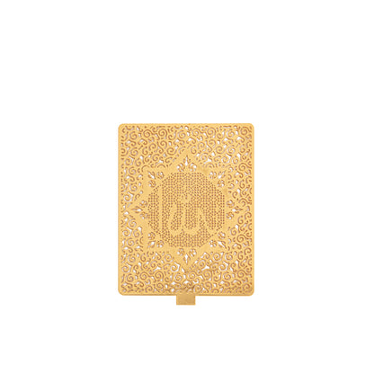 Allah Desk / Car Dashboard Stand in Brass
