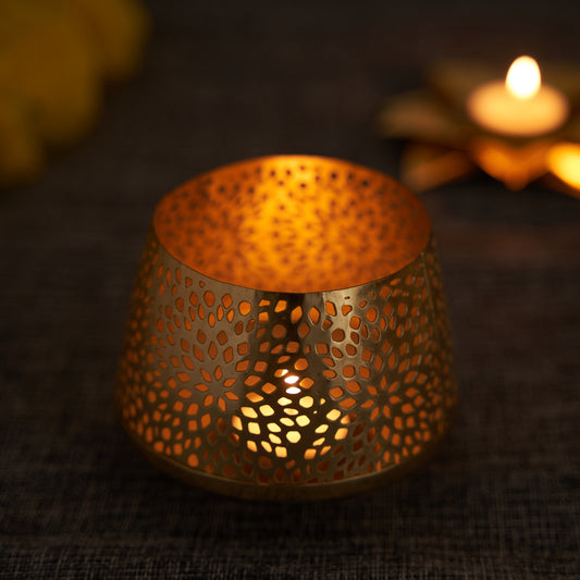 Fortune Flower Votive /Tea Light Holder