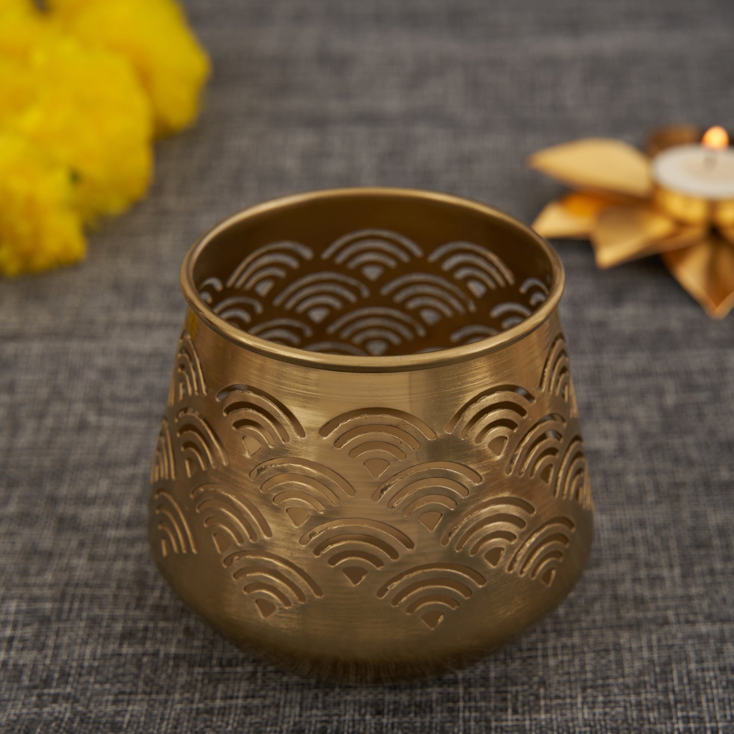 Rainbow Die-Cut Tea Light Holder