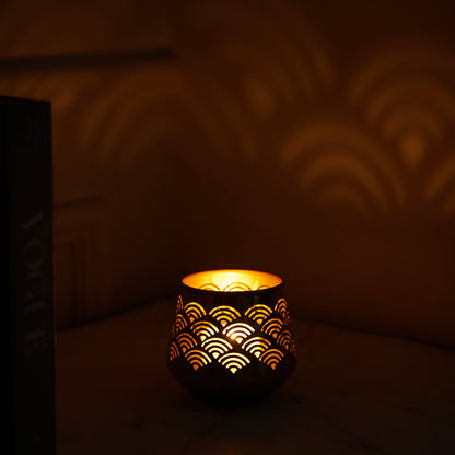 Rainbow Die-Cut Tea Light Holder